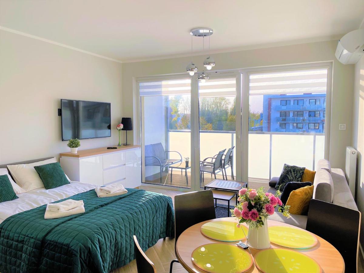 קולובז'ג Baltic Comfort Spa Apartment With Free Pool, Saunas & Fitness - Kasprowicza 20 מראה חיצוני תמונה